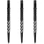 Varf darts Shot Turbo Point Michael Smith negru, 30mm