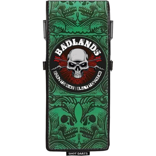 Husa darts Shot Inked Badlands verde