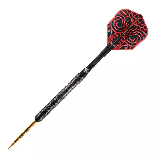 Set sageti darts Shot steel, Warrior Kapene 23g, 90% tungsten