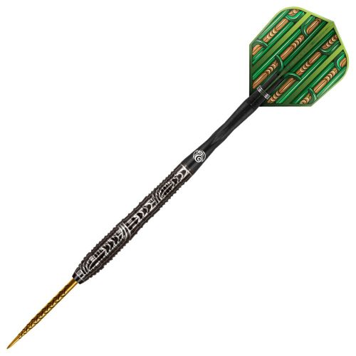 Set sageti darts Shot steel, Warrior Rutene 23g, 90% wolfram