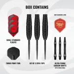 Set sageti darts steel Shot TP Zen Bomber, 23g 90% wolfram