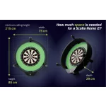Sistem de camere pentru calcularea scorului la darts - Scolia Home 2 FLEX cu iluminare
