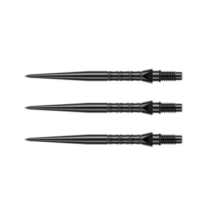 Varf darts Winmau Switch Point Wave negru, 26mm