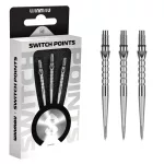 Varf darts steel Winmau Switch Point Chain argintiu, 30mm