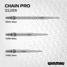 Varf darts Winmau Switch Point Chain argintiu, 40mm