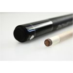 Tac biliard Bohemia pool, din doua parti cu model albastru-verde 