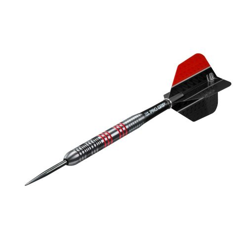 Set sageti darts TARGET steel 23g Vapor8 negru, rosu 80%