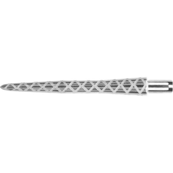 Varf de darts metal TARGET Firestorm Diamond 26mm, argintiu 