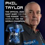Camasa darts TARGET Playing Shirt Phil Taylor 2025, marime S