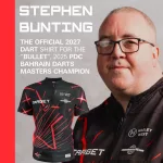 Camasa darts TARGET Playing Shirt Stephen Bunting 2027, L