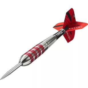 Set sageti darts steel Target Stephen Bunting, pachet 100 buc, brass