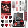 Set sageti darts steel Target Stephen Bunting, pachet 100 buc, brass