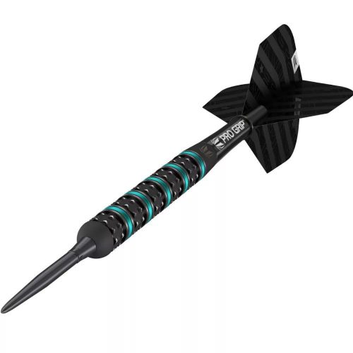 Set darts steel Rob Cross Voltage Black Edition, Swiss point 23g, 90% wolfram 2023