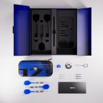 Set sageti darts TARGET steel SP, 975 Ultra Marine 03, 22g 97,5% wolfram