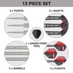 Set sageti darts steel Target SP Sebastian Bialecki G1 22g, 90% wolfram