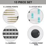 Set sageti darts steel Target Sp Rob Cross 95K, 25g 95% wolfram