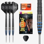 Set darts steel Target SP Jeffrey De Graaf, 23g, 90% wolfram