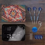 Set sageti darts steel Target SP Phil Taylor Power Gx2, 22g, 95% tungsten