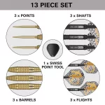 Set sageti darts Target SP Bolide Envy 05 - 22g, 90% wolfram