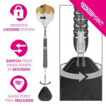 Set sageti darts steel Target SP Redux 03, 22g, 90% tungsten