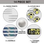 Set sageti steel Target Luke Littler Edge, 22g SP 95% wolfram