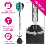 Set sageti darts Target SP Hydro 01, 23g 90% wolfram