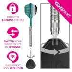 Set sageti darts steel Target SP Hydro 03, 26g, 90% wolfram