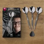 Set sageti darts steel Target SP Beau Greaves G1, 23g, 90% tungsten