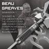   Set sageti darts steel Target SP beau Greaves G1, 25g 90% wolfram