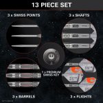 Set sageti darts STAR WARS TARGET SP X-Wing, 22g, 905 wolfram