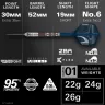   Set sageti darts steel SP STAR WARS TARGET mandalorian, 22g, 95% wolfram