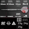   Set sageti darts steel SP STAR WARS TARGET AT-AT, 25g, 90% wolfram
