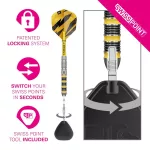 Set sageti darts steel SP Target Buzz SP01, 22g 90% wolfram