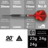 Set sageti darts steel  SP Target Shift, 24g 90% wolfram