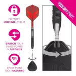 Set sageti darts steel SP Target Shift, 25g 90% wolfram