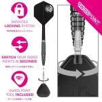 Set sageti darts steel Target Japan Prime Series Scream GEN2 25g, 90% wolfram