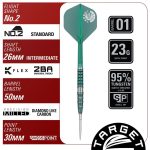 Set sageti darts steel target Japan Mikuru Suzuki The Miracle G7, 23g 95% wolfram