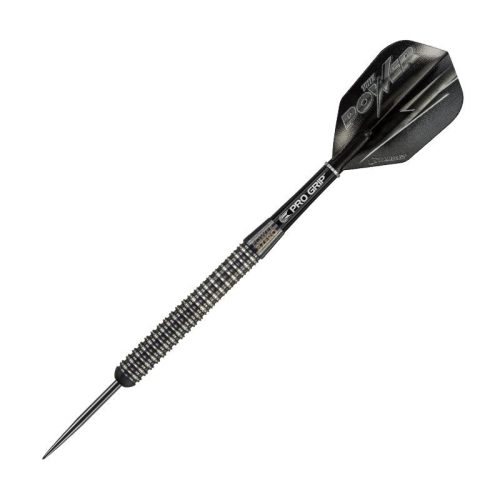 Sageti Darts TARGET steel 21g, POWER 8ZERO black titanium - Phil Taylor, 80% tungsten