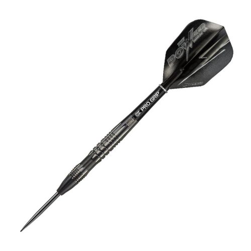 Sageti Darts TARGET steel 22g, POWER 8ZERO black titanium - Phil Taylor, 80% tungsten