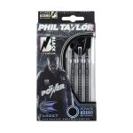 Sageti Darts TARGET steel 23g, POWER 8ZERO black titanium - Phil Taylor, 80% tungsten