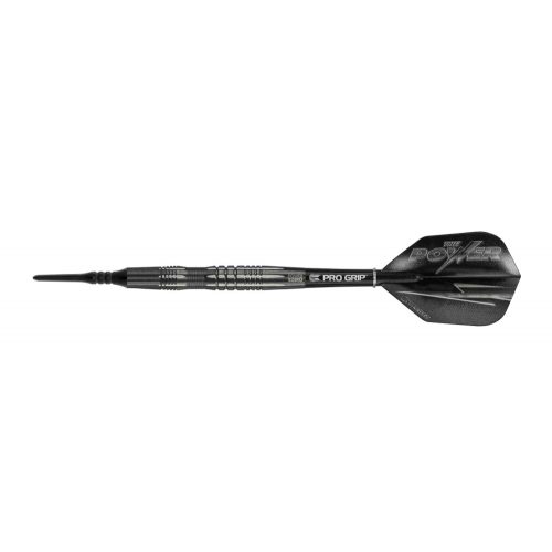 Set de darts TARGET soft POWER 8ZERO BLACK TITANIUM 18g 2016