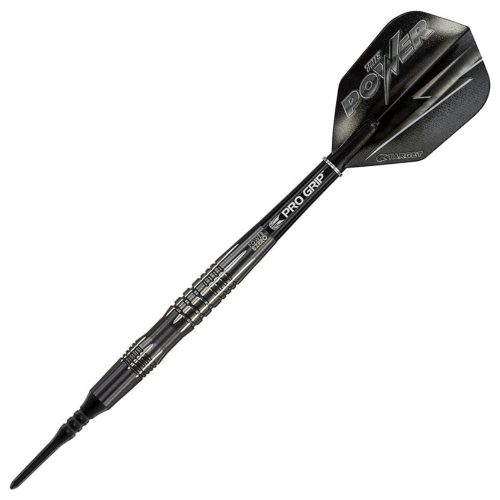 Set de darts TARGET soft POWER 8ZERO BLACK TITANIUM 18g 2016