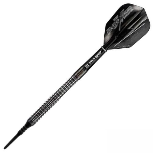 Sageti Darts TARGET soft 19g, POWER 8ZERO BLACK TITANIUM - Phil Taylor, 80% tungsten