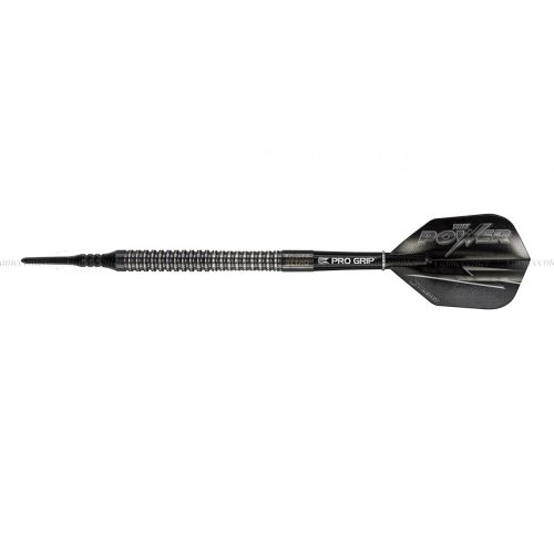 Sageti Darts TARGET soft 19g, POWER 8ZERO BLACK TITANIUM - Phil Taylor, 80% tungsten