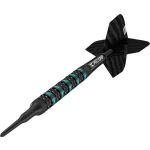 Set sageti darts soft target Rob Cross Black Edition 18g, 90% wolfram