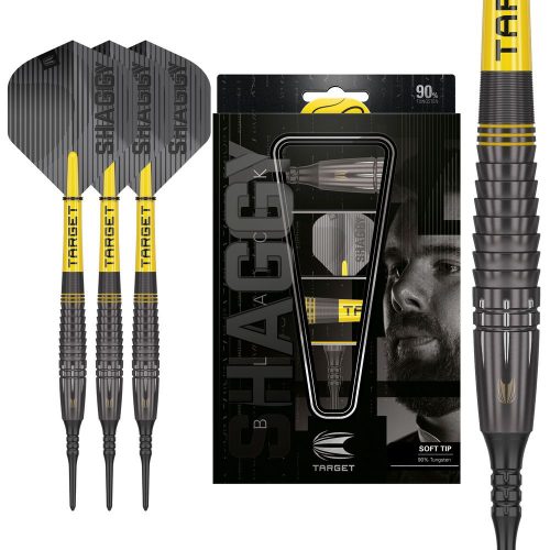 Set sageti soft Target Scott Williams Black 20g, 90% wolfram