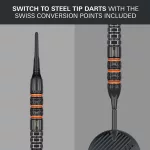 Set sageti darts soft Target Raymond van Barneveld 95K, 18g 95% wolfram