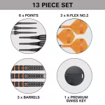 Set sageti darts soft Target Raymond van Barneveld 95K, 18g 95% wolfram