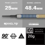 Set sageti soft Target SP Josh Rock G1 20g, 90% tungsten