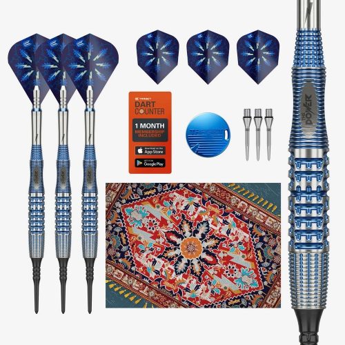 Set sageti darts Target soft Phil Taylor Power Gx2, 18g 95% wolfram